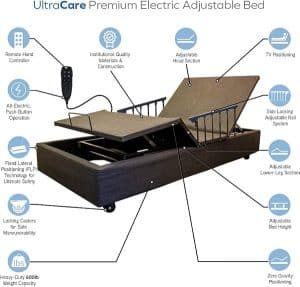 تخت بیمارستانی تمام اتوماتیک تخت تمام اتوماتیک برقی تخت بیمار برقی اتوماتیک