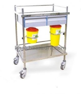 ترالی پانسمان دو تا نیم کشو