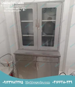 کمد استیل دارو کد 02