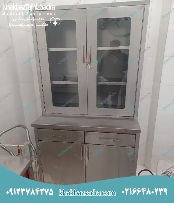 کمد استیل دارو کد 02