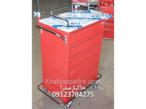 ترالی اورژانس ۵کشو فلزی