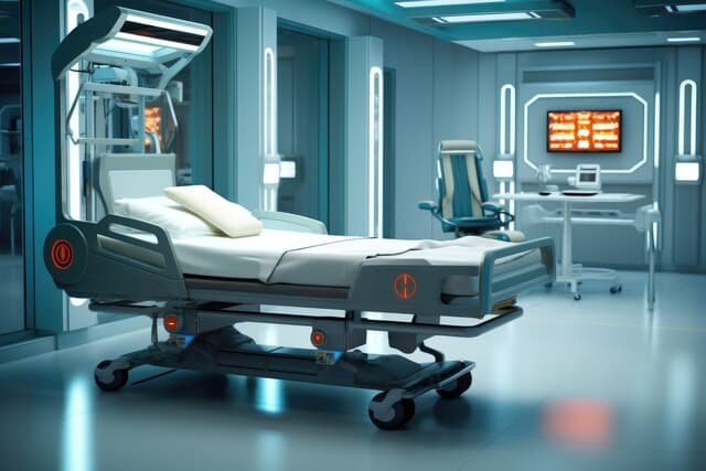 راهنما و قیمت انواع تخت بیمارستانی سه شکن برقی